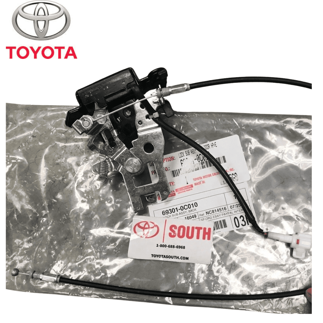 Conjunto de Cerradura de Compuerta Toyota Sequoia 4.7 2001-2007 693010C010 Genuino Original