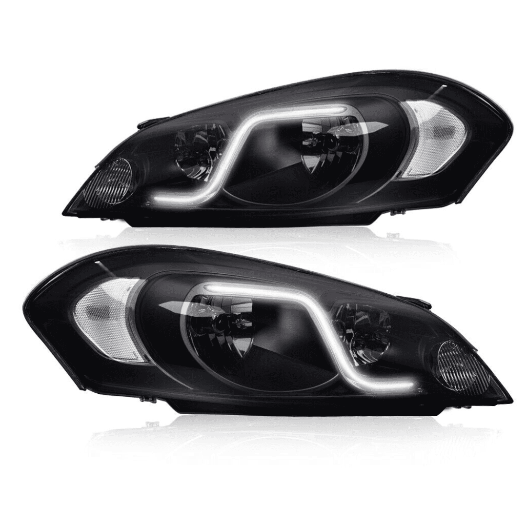 Faros Delanteros Especiales Chevrolet Impala SS 5.3 2006-2013 25958359 25958360 Aftermarket