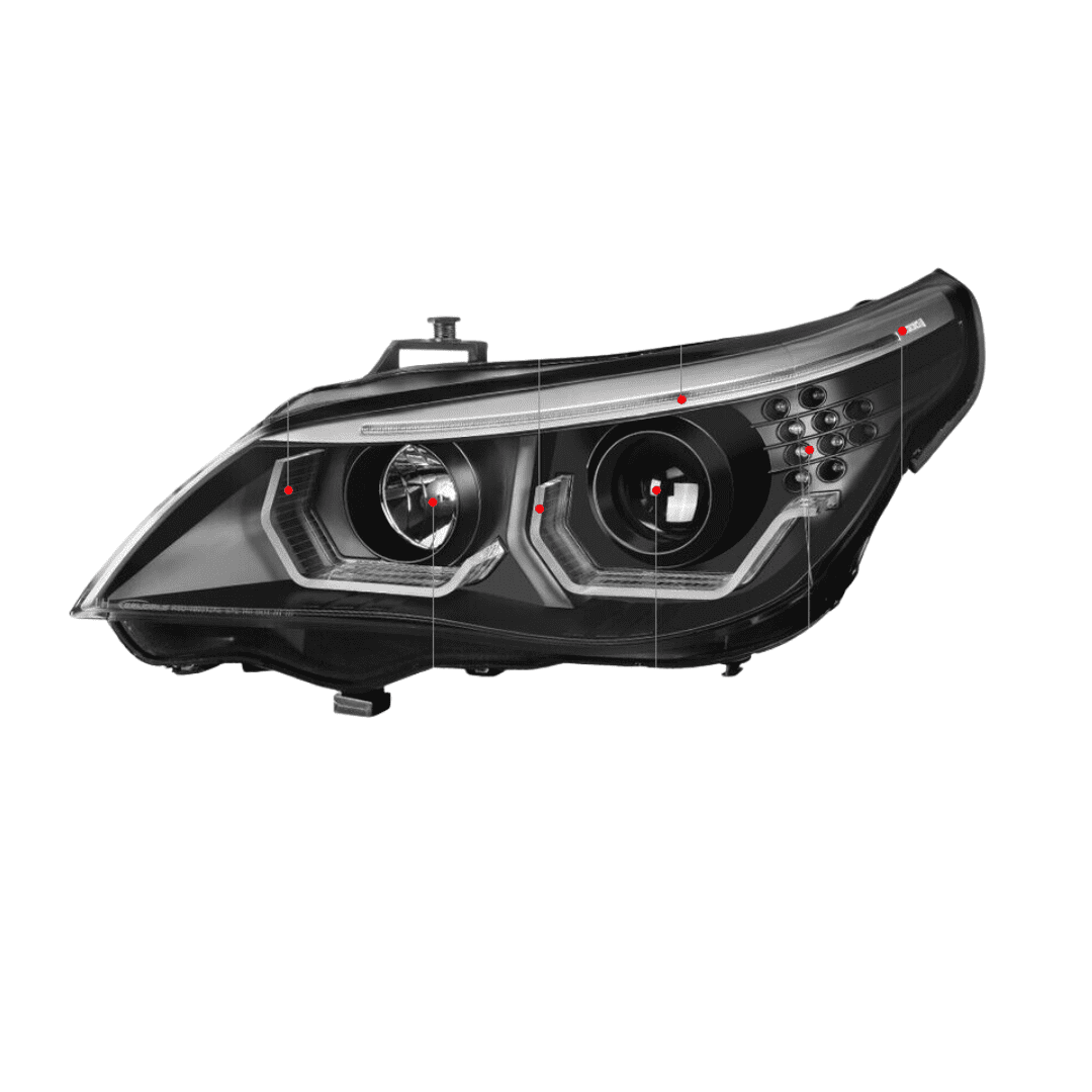 Set de 2 Faros BMW Serie 5 E60 2007 TMA-KB3006ED3LH