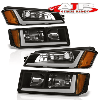 Set Juego de 4 Faros Chevrolet Avalanche 5.3 2002-2006 2502219 AJP