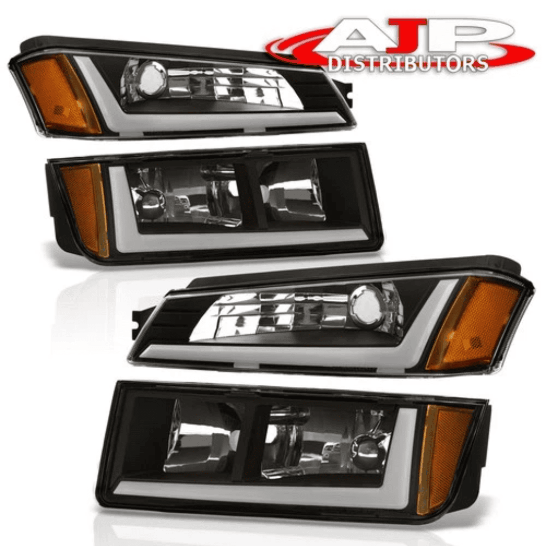 Set Juego de 4 Faros Chevrolet Avalanche 5.3 2002-2006 2502219 AJP