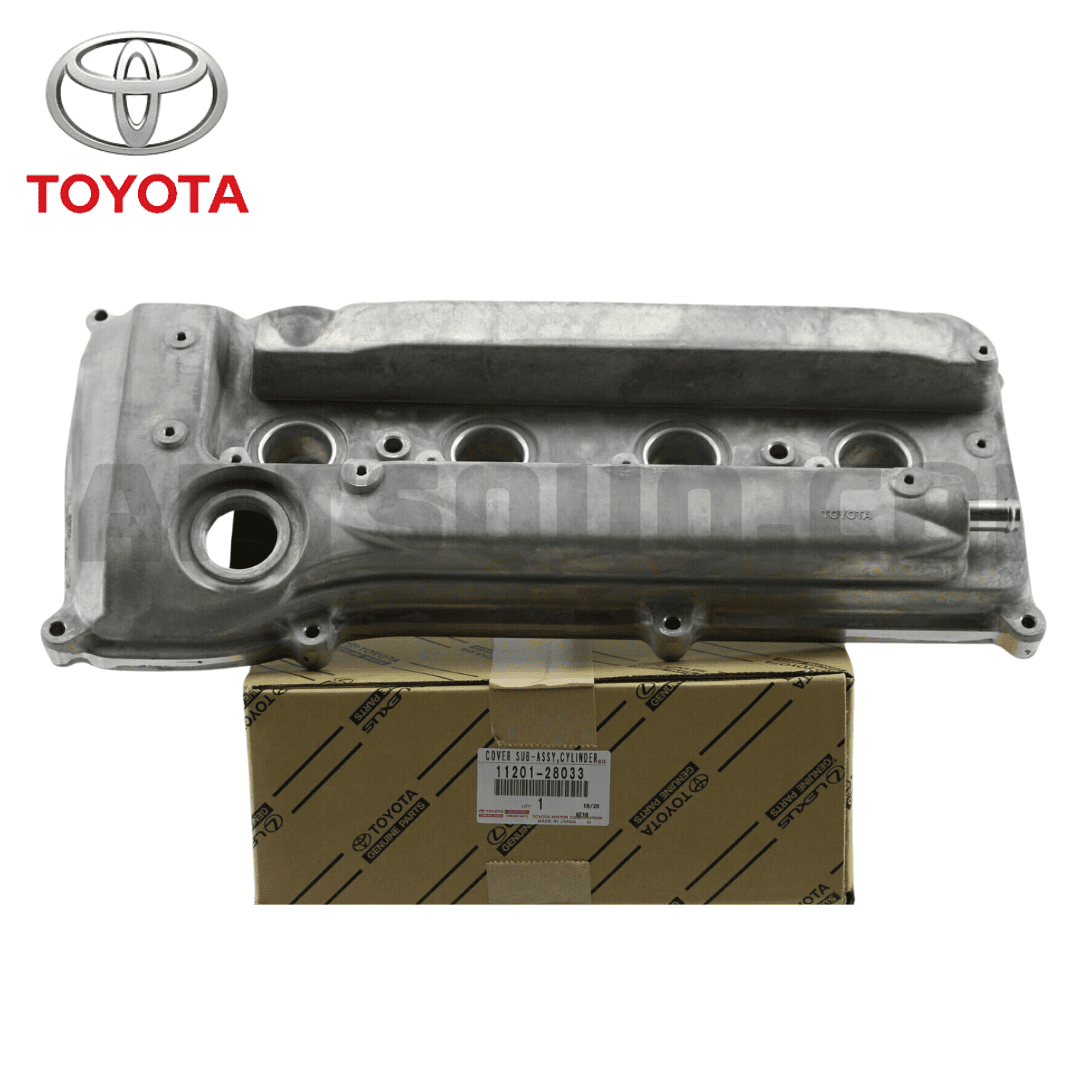 Tapa Valvula Motor Toyota Previa Camrry Rav4 2.4 2002-2012 1120128031 1120128033 Genuino Toyota