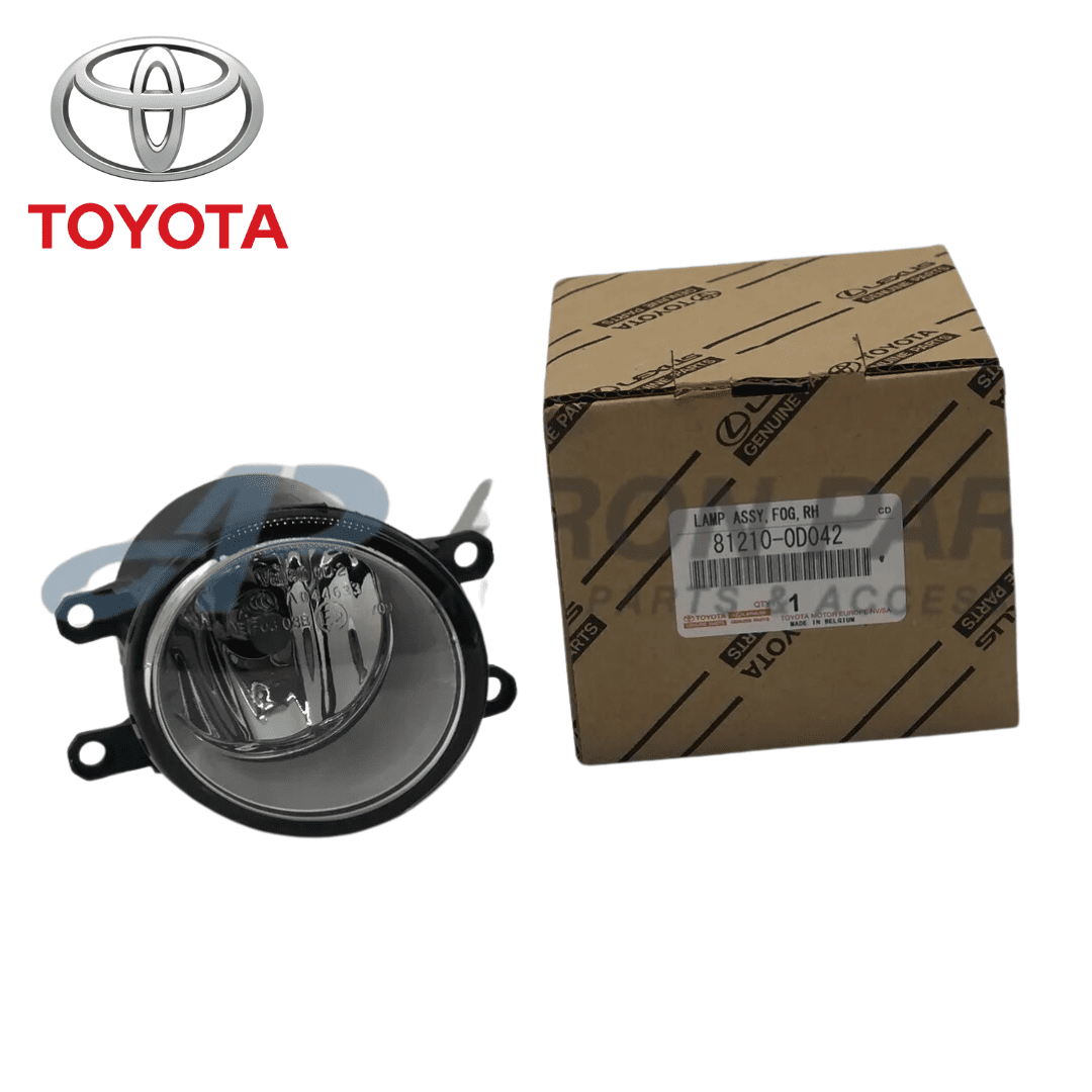 Faro de Neblina Derecho Toyota Corolla 1.8 2010-2013 812100D042 Genuino Original
