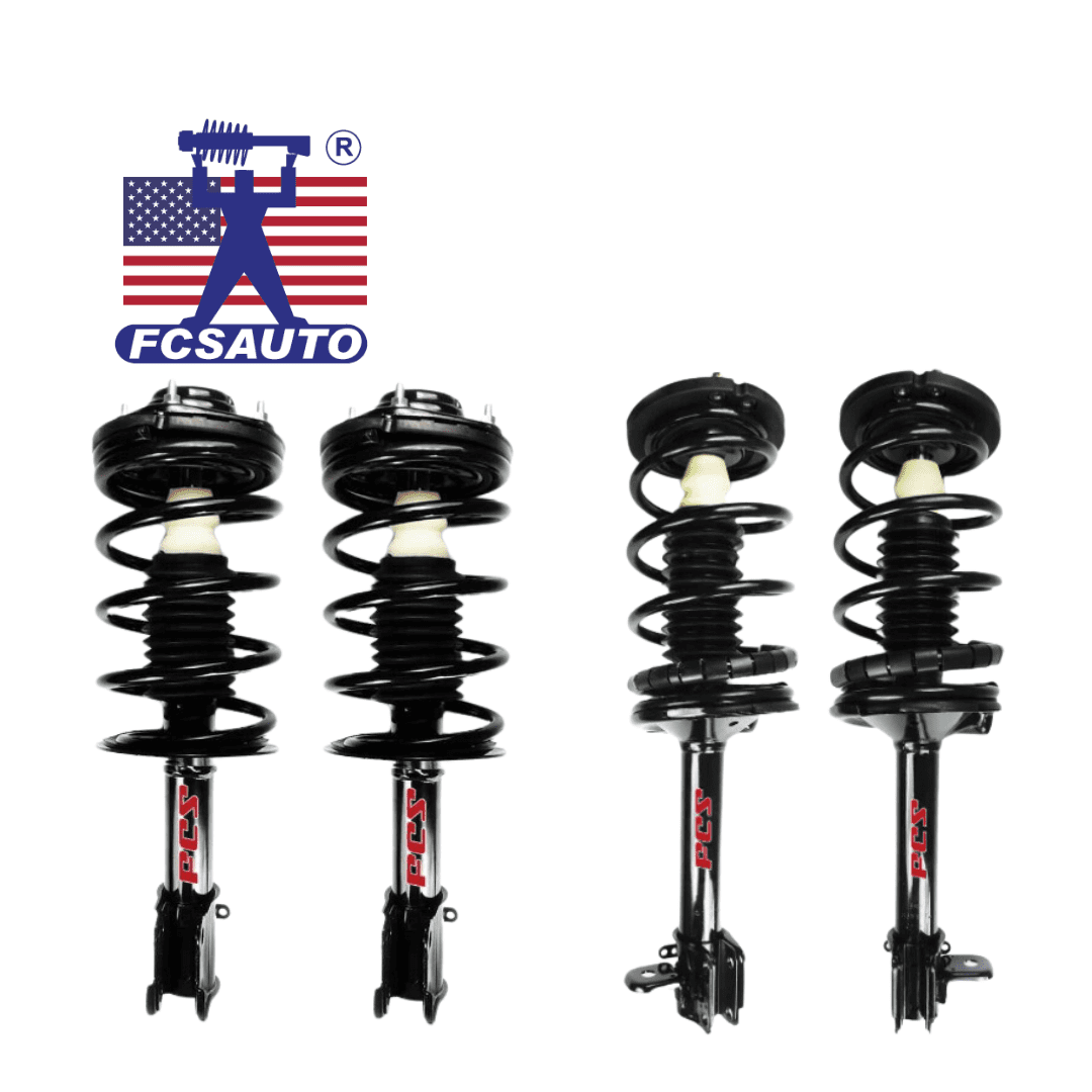 Set 4 Estructuras completas de Amortiguadores Front & Rear Dodge Neon 2.0 1999-2006 1332328L, 1332328R, 1332334 FCS USA