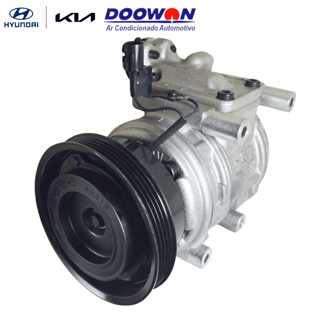 Compresor de A/A Hyundai Tucson 2.0 2006-2010 977012E400 Genuino Doowon