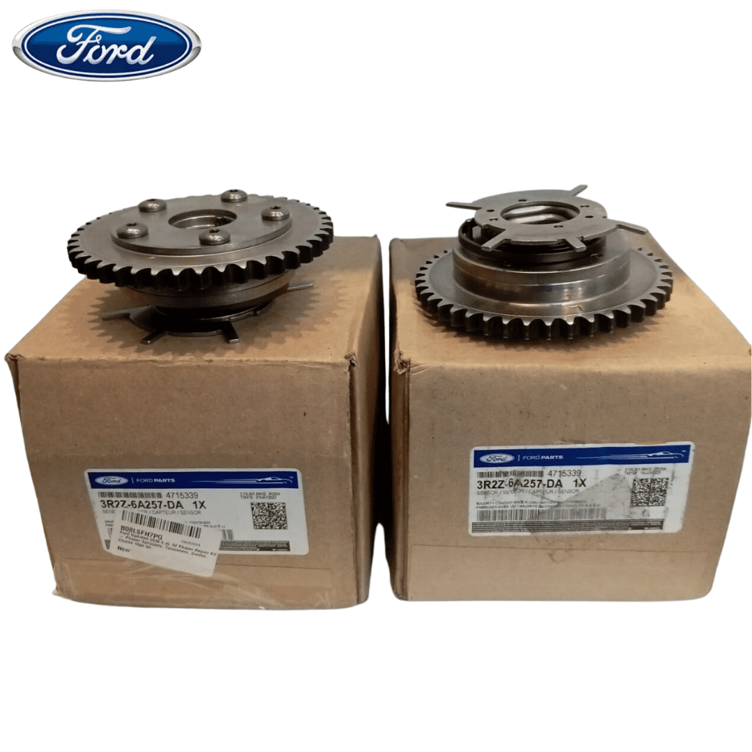 Set 2 Rache Actuador de Levas Vvti Ford Explorer F-250 4.6 5.4 2005-2010 3R2Z6A257DA Genuino Original