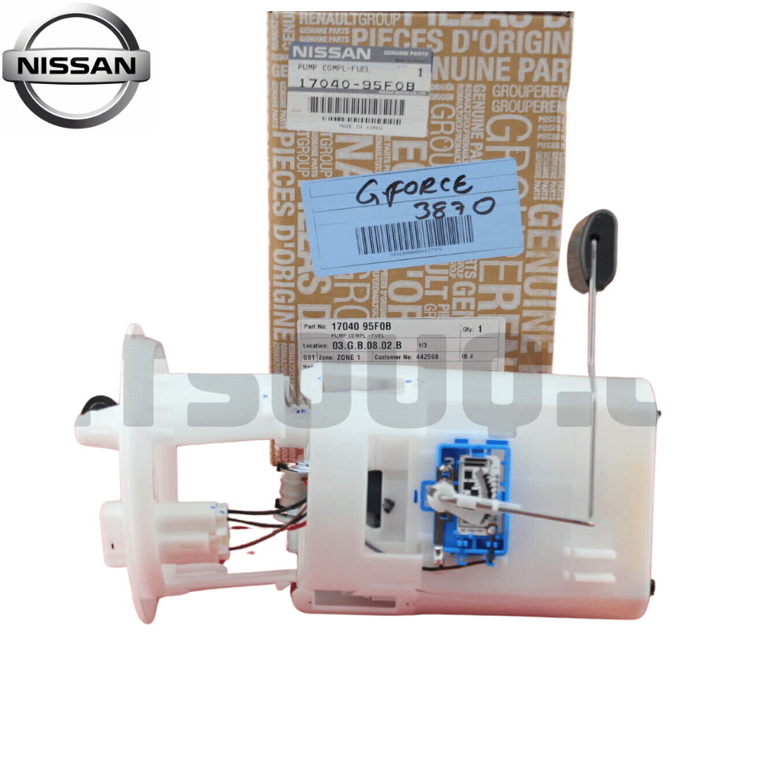 Bomba Modulo de Gasolina Nissan Almera 1.5 2002-2010 1704095F0B Genuino Original
