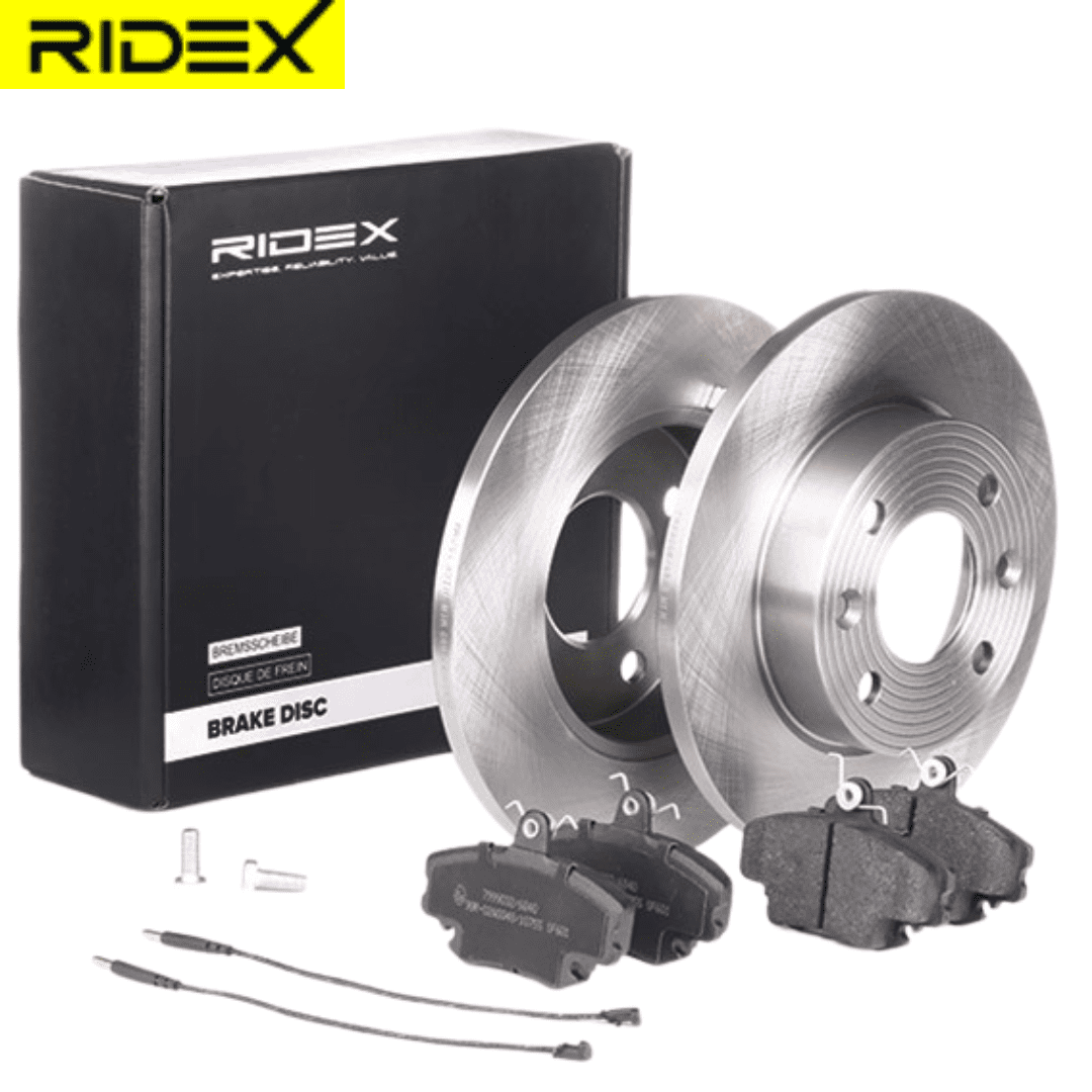 Set Discos y Pastillas Delanteras  Renault CLio 1.2 3405B0095 1998-2016 Ridex