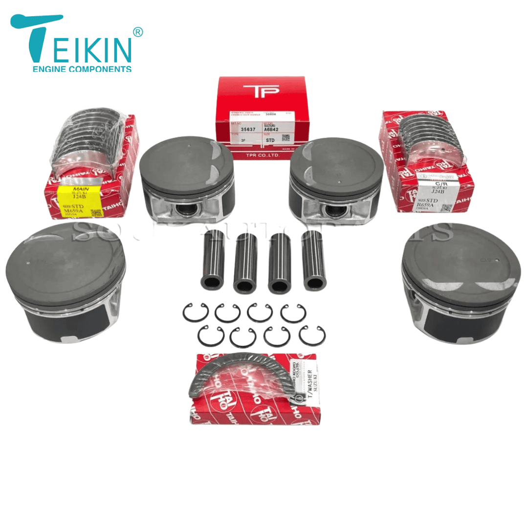 Set de Piston Con Conchas Bielas y Bancadas STD Suzuki Grand Vitara J24B 2.4 2006-2010 12100788310A0 Teikin
